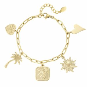 Retro charms armband