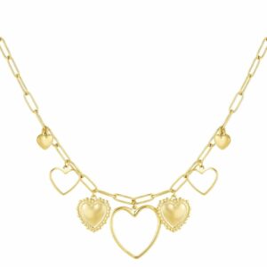 Open heart ketting