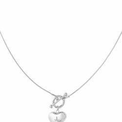 Lock big heart ketting - Afbeelding 3