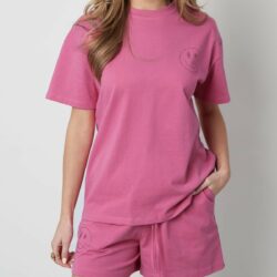 Cozy smiley T-shirt - Afbeelding 3