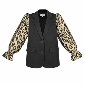 Panther sleeves blazer