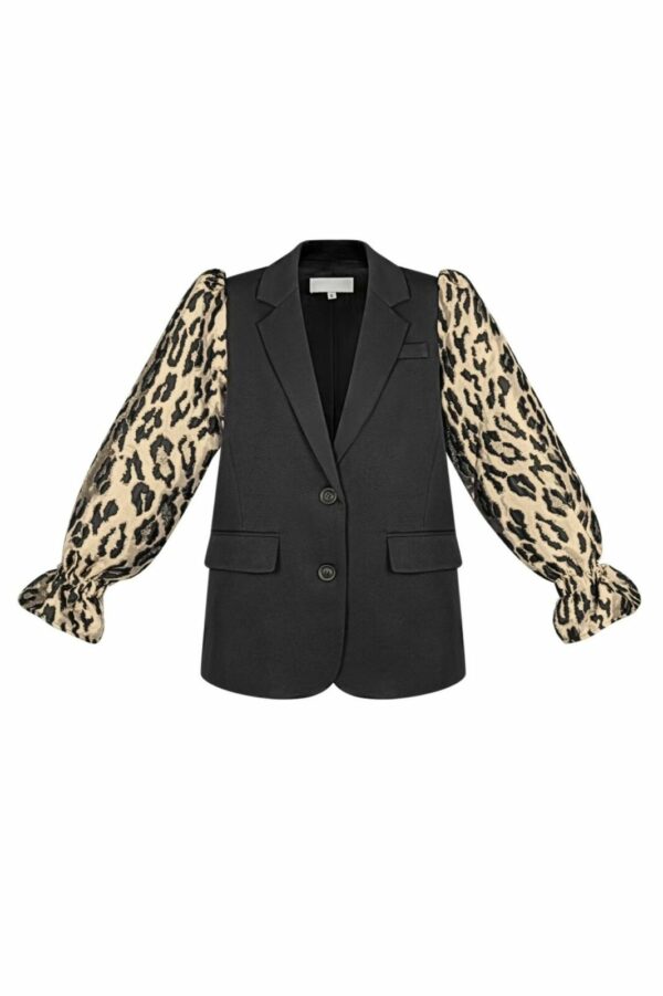 Panther sleeves blazer