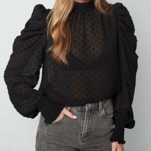 Blouse met dots